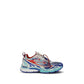 Off-White Multicolor Polyester Athletic Sneakers