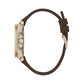 Guess Brown Synthetic Dress Watch