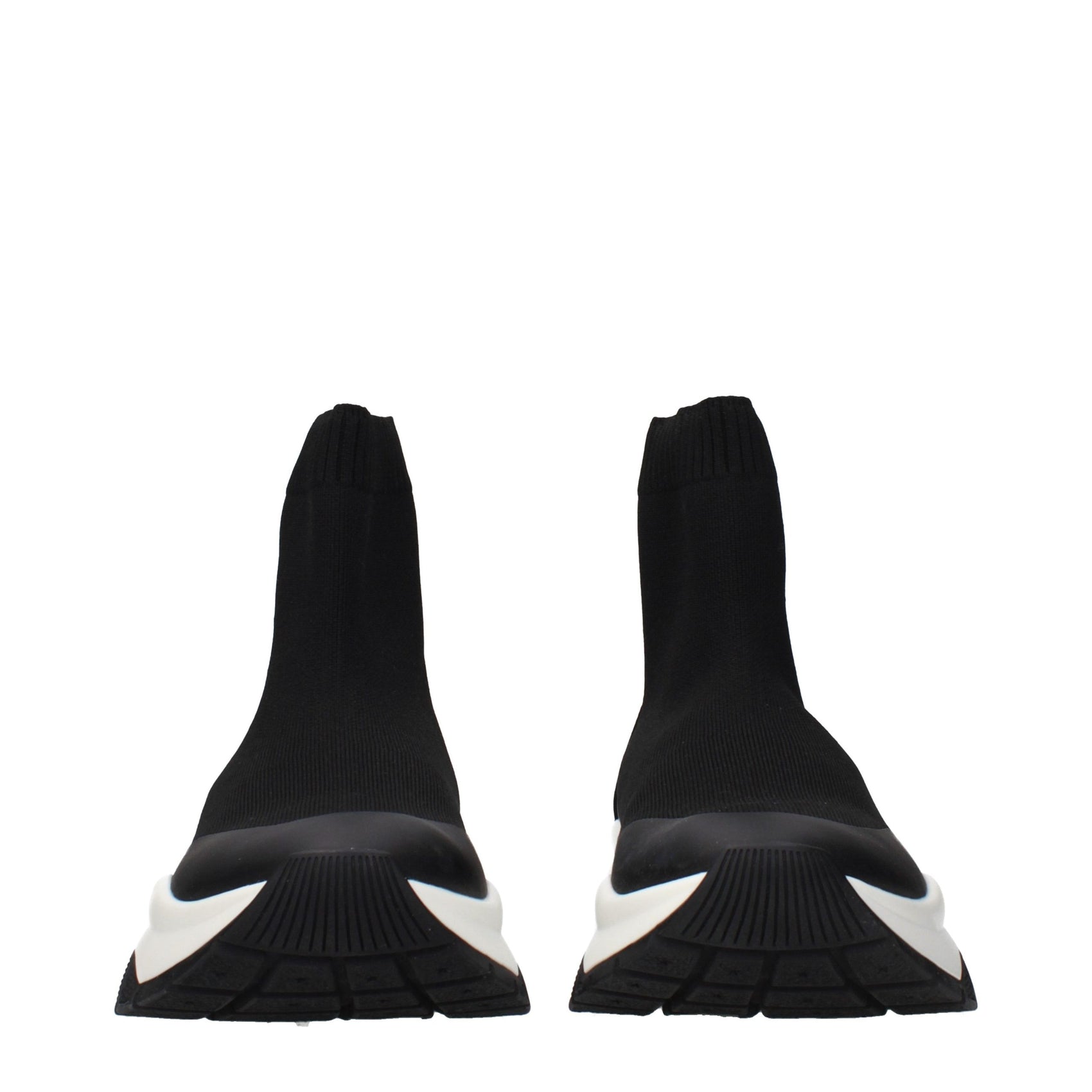Jimmy Choo Black Fabric Ankle Boots