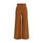 Max Mara Brown Cotton Casual Pants