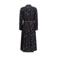 Max Mara Blue Silk Casual Dress