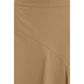 Max Mara Beige Cotton Midi Skirt