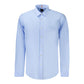 Hugo Boss Azzurro Cotton Men Shirt