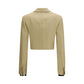 Max Mara Beige Linen Denim Jacket
