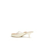 Chloé Beige Polyurethane Platform Sandals