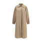 Fabiana Filippi Beige Polyester Trench Coat