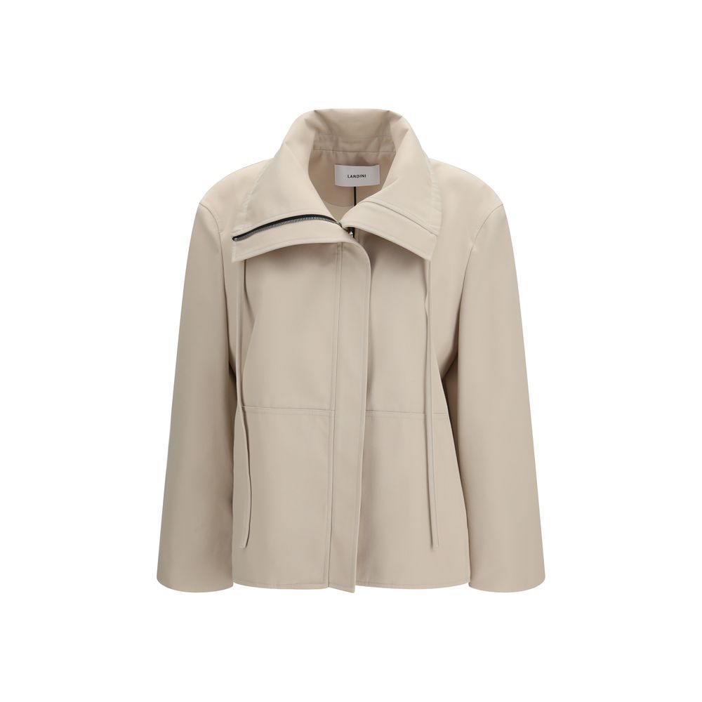 Lardini Beige Polyester Coat