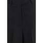Lardini Black Viscose Bermuda Shorts