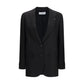 Lardini Black Linen Blazer