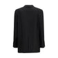 Lardini Black Linen Blazer