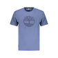 Timberland Blue Organic Cotton Men T-Shirt