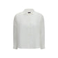 Deperlu White Linen Shirt