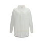 Our Legacy White Cotton Pattern Shirt