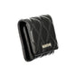 Mario Valentino Black Polyurethane Women's Wallet