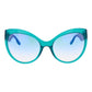 Guess Turquoise Stainless Steel Sunglasses