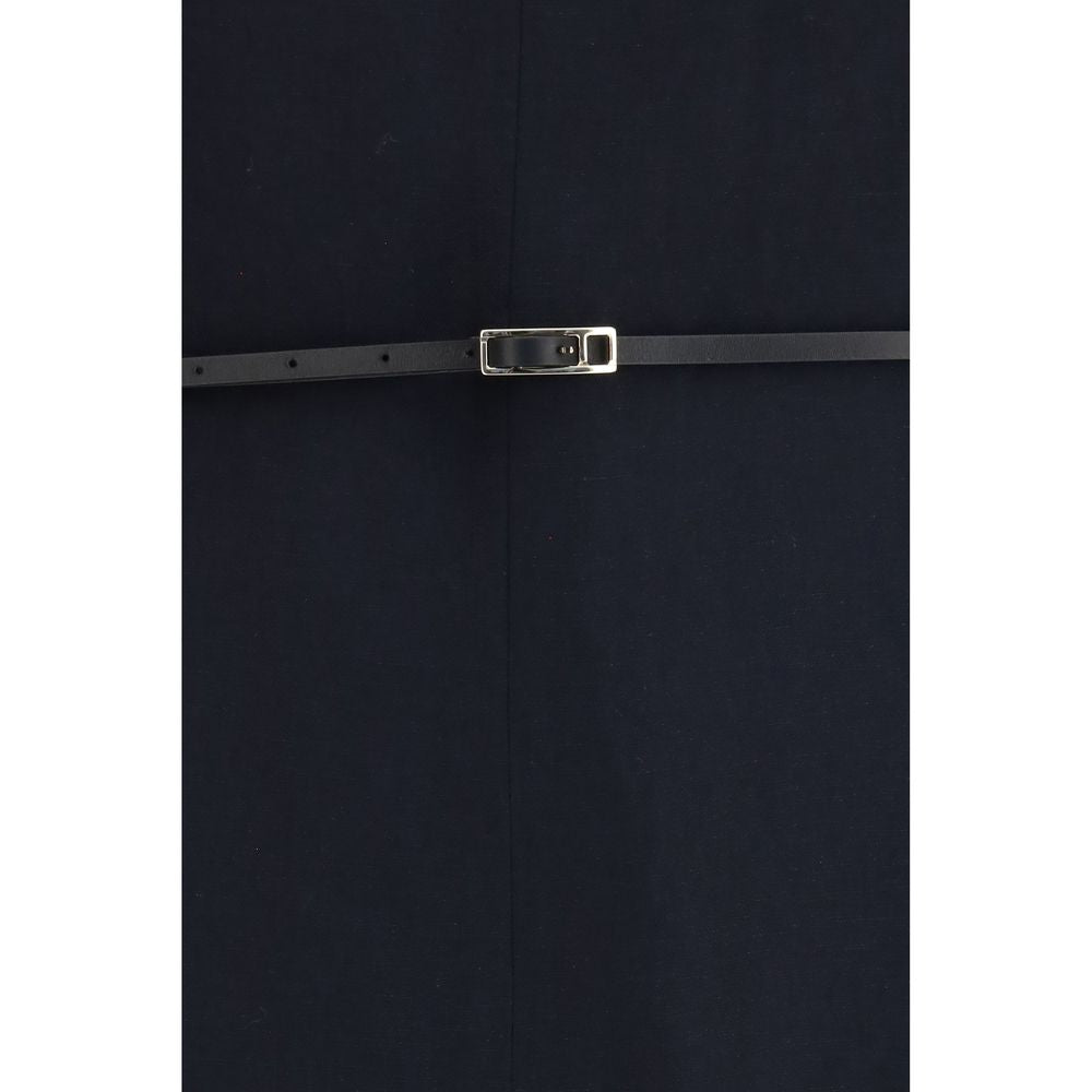 Fabiana Filippi Blue Viscose Long Dress