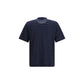 Ami Paris Blue Cotton T-Shirt