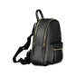 Mario Valentino Black Polyurethane Women's Backpack