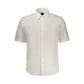 Hugo Boss Bianco Cotton Men Shirt