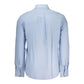 Hugo Boss Azzurro Cotton Men Shirt
