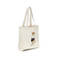 Maison Kitsuné Beige Cotton Handbag