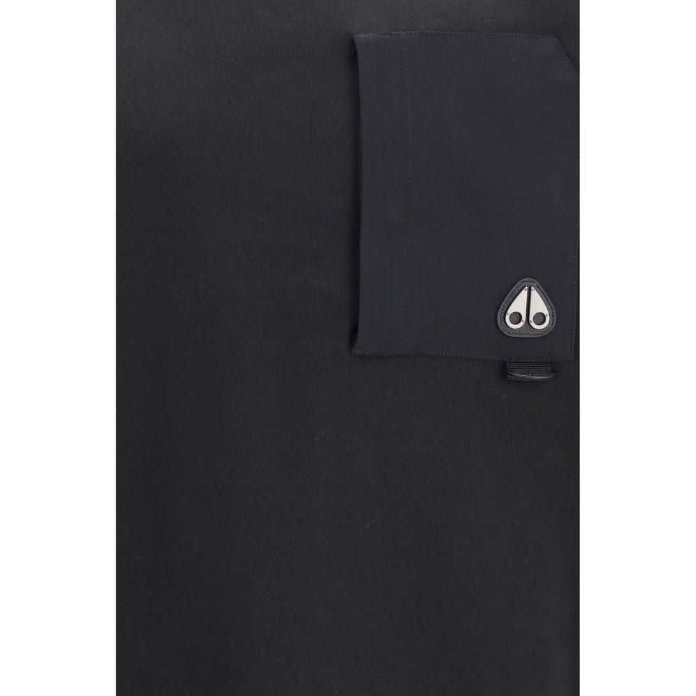 Moose Knuckles Black Cotton Sweatshirt