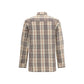 Burberry Beige Cotton Pattern Shirt
