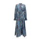 Etro Blue Cotton Casual Dress