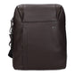 Piquadro Brown Leather Crossbody Bag