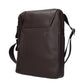 Piquadro Brown Leather Crossbody Bag