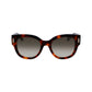Ferragamo Brown Acetate Sunglasses
