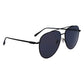Ferragamo Black Metal Sunglasses