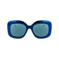 Karl Lagerfeld Blue Injected Sunglasses