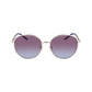 Longchamp Gray Metal Sunglasses