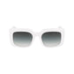 Longchamp White Acetate Sunglasses