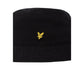 Lyle & Scott Black Cotton Bucket Hat