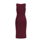 SA SU PHI Purple Silk Long Dress