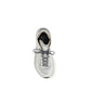 ROA White Fabric Athletic Sneakers