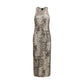 PINKO Beige Cotton Casual Dress
