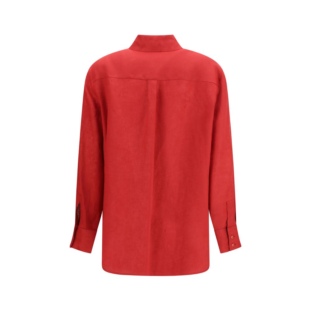 Lardini Multicolor Linen Dress Shirt