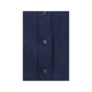 Lardini Blue Linen Dress Shirt