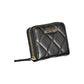 Mario Valentino Black Polyurethane Women's Wallet