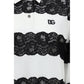 Dolce & Gabbana White Cotton Polo Shirt