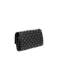 Valentino Garavani Black Calf Leather Bos Taurus Shoulder Bag