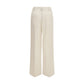 Brunello Cucinelli Beige Viscose Casual Pants