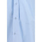 ALAINPAUL Blue Cotton Shirt