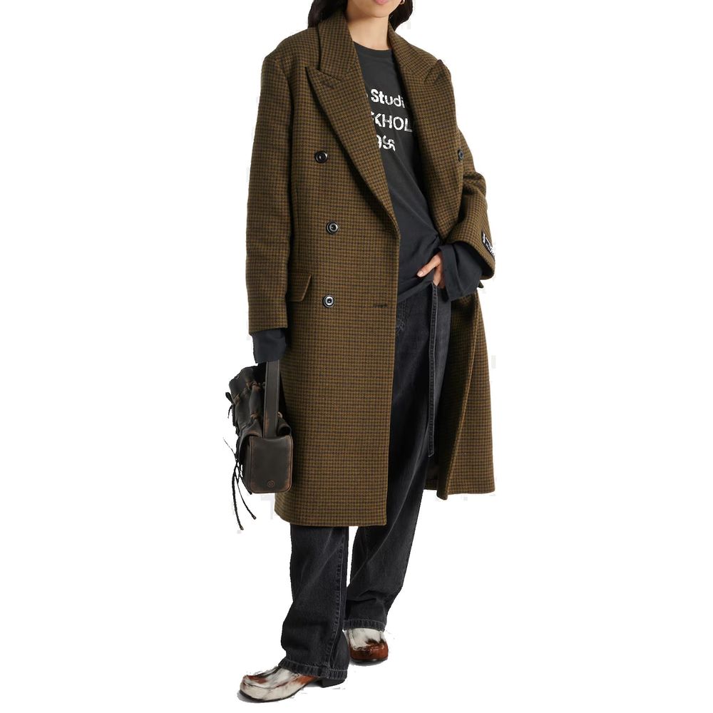 Acne Studios Brown Fibers False