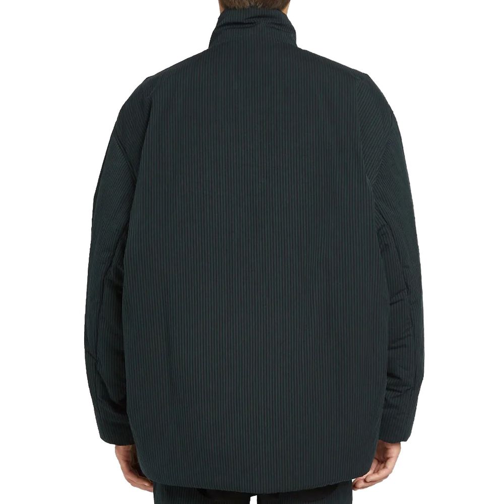 Balenciaga Black Cotton Full-Length Jacket