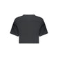 Converse Black Cotton Women's T-Shirt