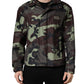 Dolce & Gabbana Multicolor Camouflage Hooded Bomber Jacket